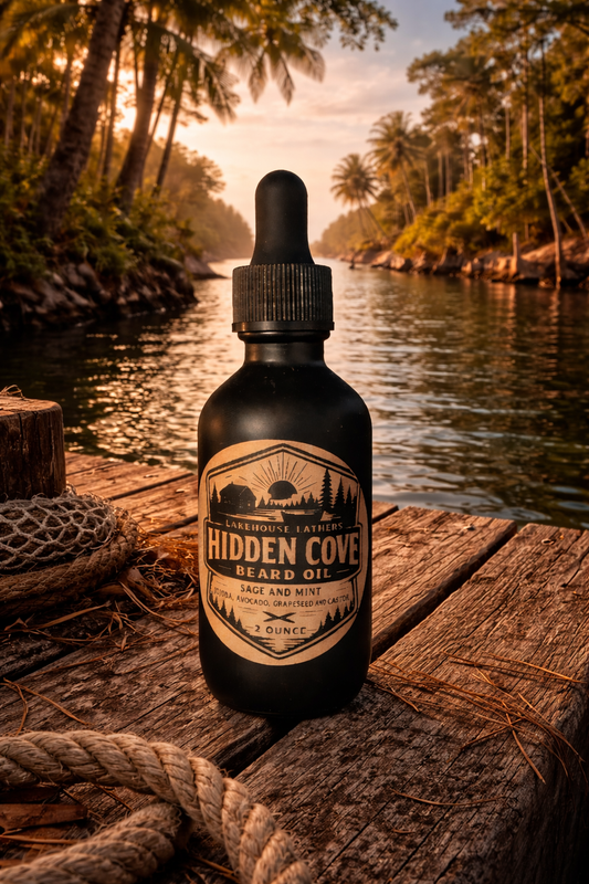 Hidden Cove-Sage & Mint Beard Oil
