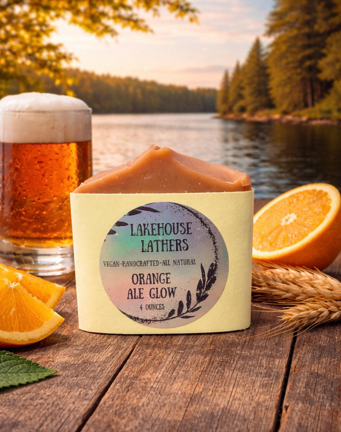 Orange Ale Glow Soap